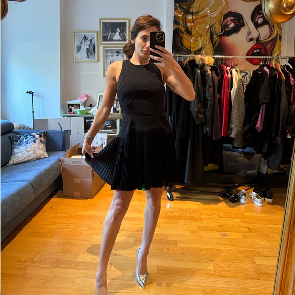 Alexander Wang Dresses & Skirts - Alexander wang polymjde fringe mini dress